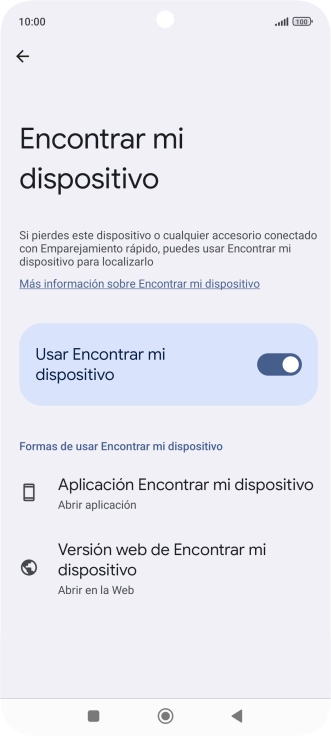 Pulsa la tecla de inicio para terminar y regresar a la pantalla de inicio.