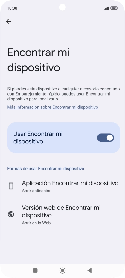Pulsa la tecla de inicio para terminar y regresar a la pantalla de inicio.