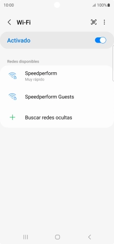Pulsa el icono de menú.