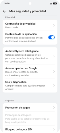 Pulsa Bloqueo de tarjeta SIM.