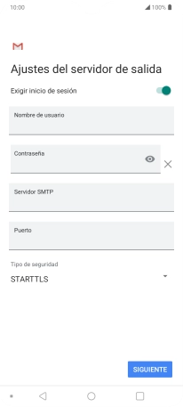 Pulsa el indicador junto a 