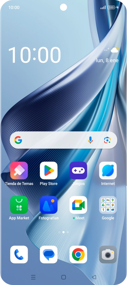 Cuando el icono de carga de batería aparece en la pantalla, el teléfono se está cargando.