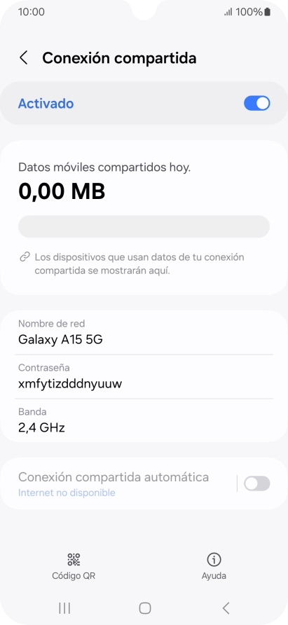 Pulsa la tecla de inicio para terminar y regresar a la pantalla de inicio.