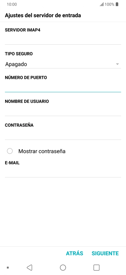 Pulsa en el campo bajo 