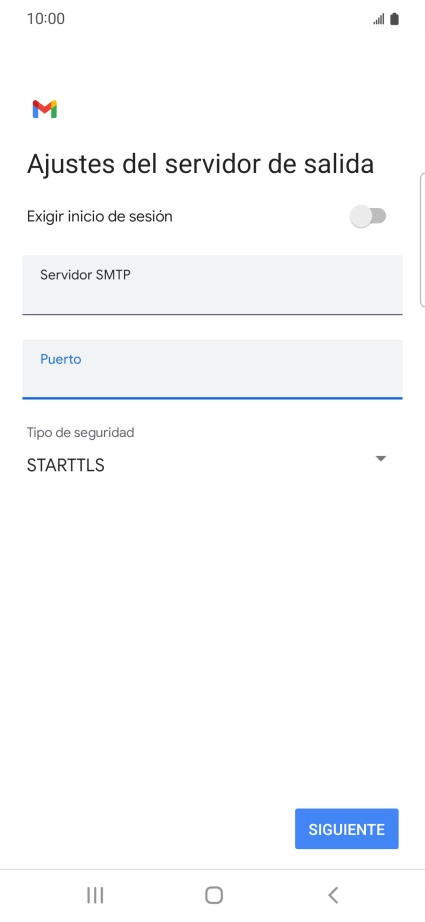 Pulsa la lista desplegable bajo 