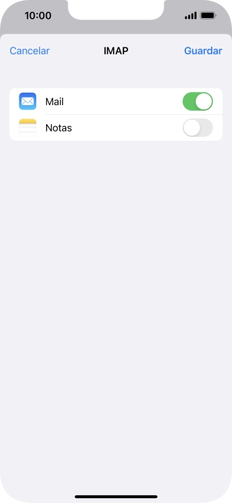 Pulsa Guardar. Ahora se ha configurado tu cuenta de correo electrónico. Si deseas seleccionar más ajustes del servidor de correo de entrada o de salida, continúa con los pasos siguientes.