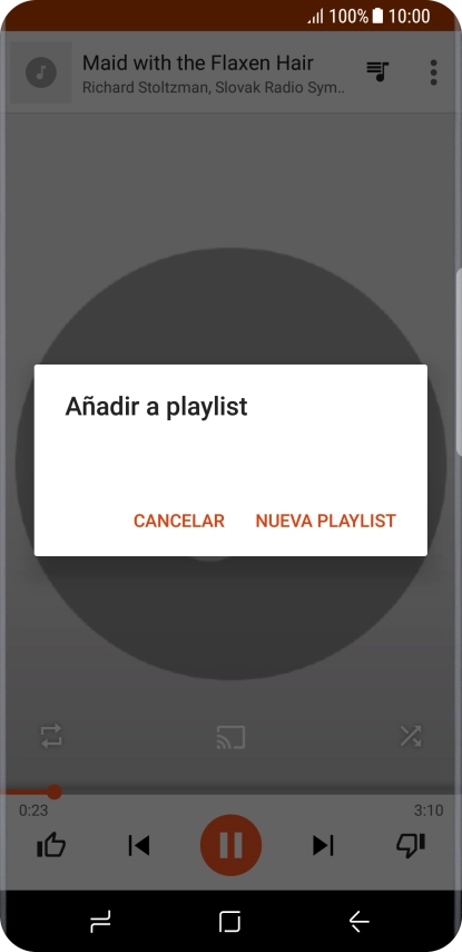 Pulsa NUEVA PLAYLIST.