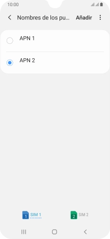 Pulsa la tecla de inicio para terminar y regresar a la pantalla de inicio.