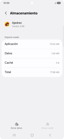 Pulsa la tecla de inicio para terminar y regresar a la pantalla de inicio.