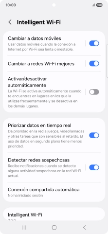 Pulsa el indicador junto a 
