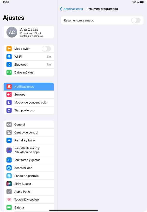 Pulsa el indicador junto a 