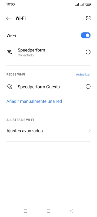 Pulsa la tecla de inicio para terminar y regresar a la pantalla de inicio.