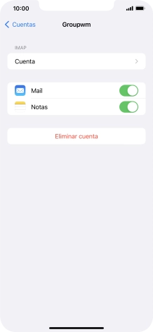 Pulsa Cuenta.