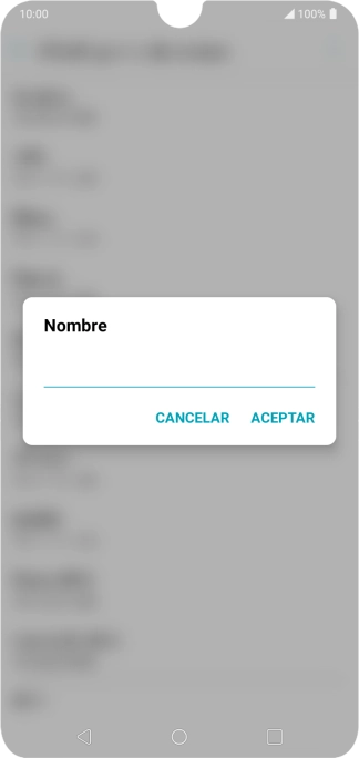 Introduce Vodafone Internet y pulsa ACEPTAR.