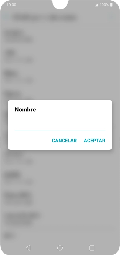 Introduce Vodafone Internet y pulsa ACEPTAR.