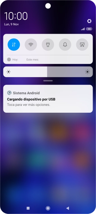 Pulsa Toca para ver más opciones..