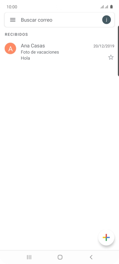 Pulsa el icono de perfil.