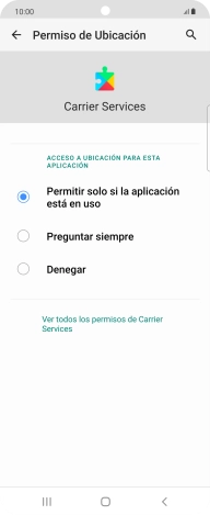 Pulsa el ajuste deseado.