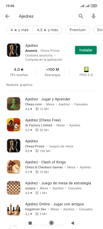 Pulsa la app deseada.