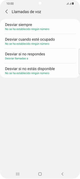 Pulsa la tecla de inicio para terminar y regresar a la pantalla de inicio.
