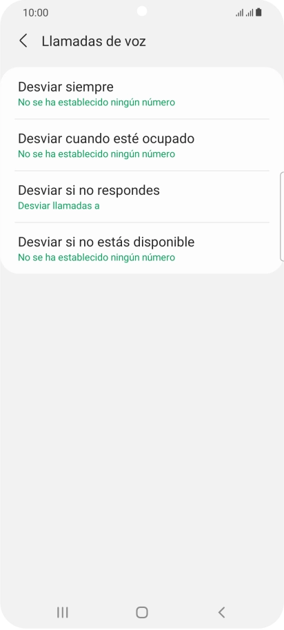 Pulsa la tecla de inicio para terminar y regresar a la pantalla de inicio.