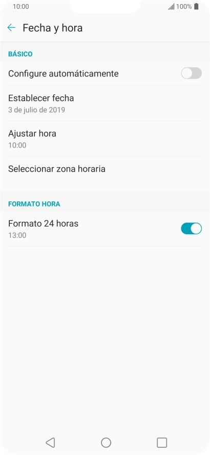 Pulsa el indicador junto a 
