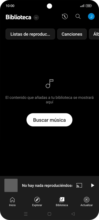 Pulsa la lista desplegable.