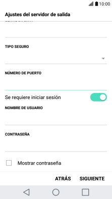 Pulsa el indicador junto a 