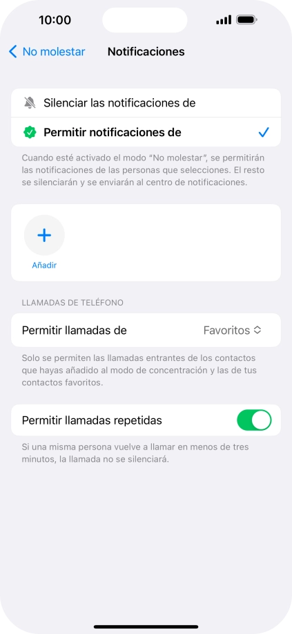 Pulsa la flecha hacia la izquierda.
