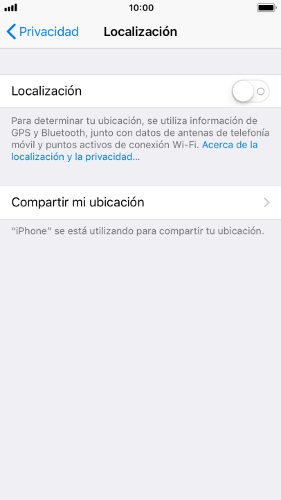 Pulsa el indicador junto a 