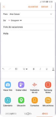 Pulsa Mis archivos y desplázate a la carpeta deseada.