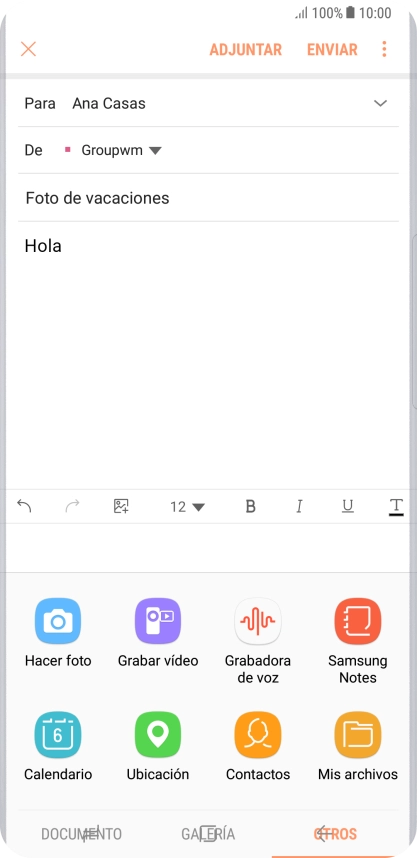 Pulsa Mis archivos y desplázate a la carpeta deseada.