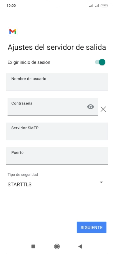 Pulsa el indicador junto a 