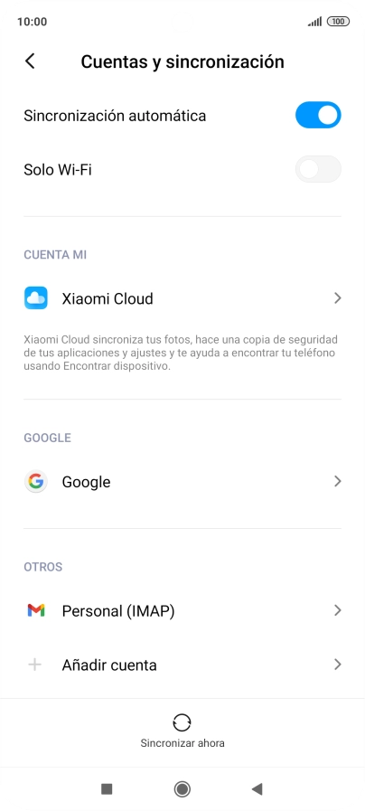Pulsa la tecla de inicio para terminar y regresar a la pantalla de inicio.