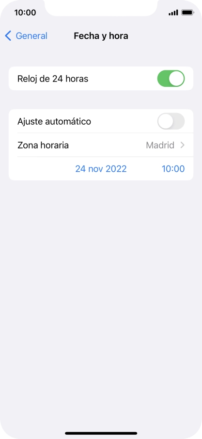 Pulsa el indicador junto a 