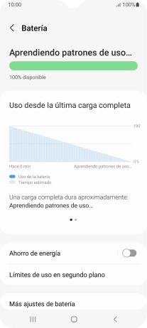 Pulsa Ahorro de energía.