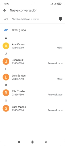 Pulsa en el campo junto a 