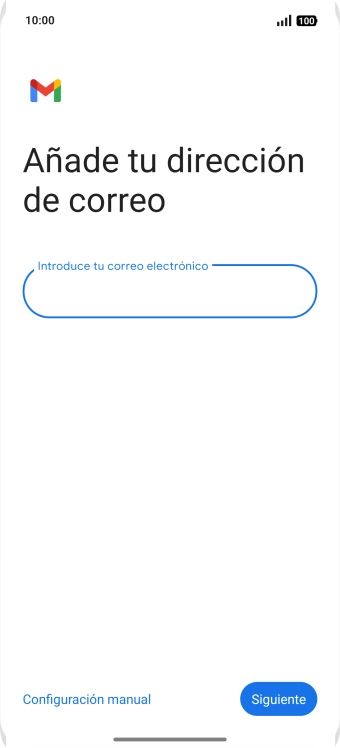 Pulsa Siguiente.