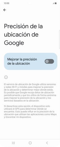 Pulsa el indicador junto a 