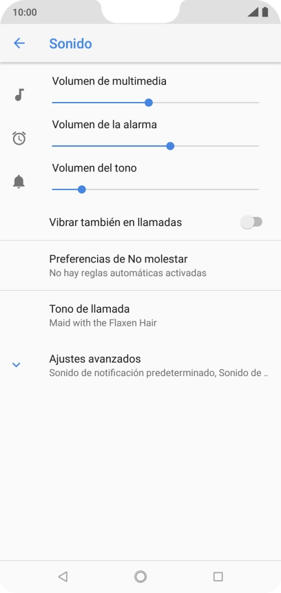 Pulsa la tecla de inicio para terminar y regresar a la pantalla de inicio.