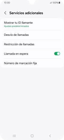 Pulsa el indicador junto a 