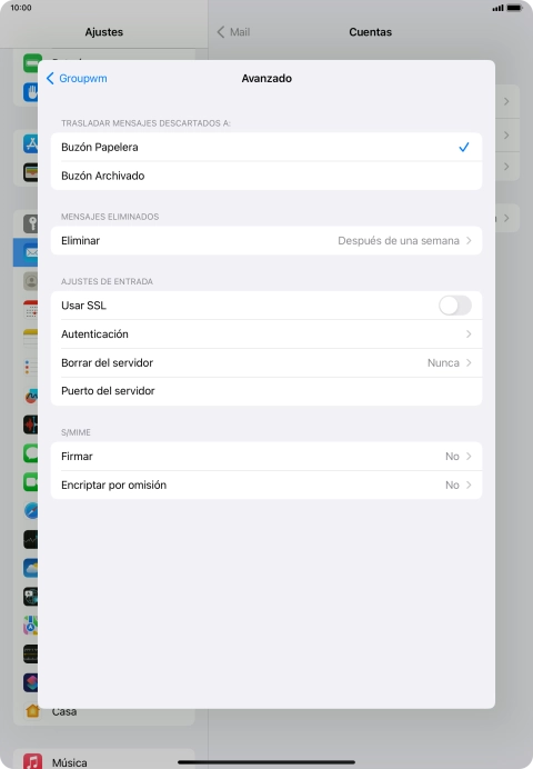 Pulsa Autenticación.