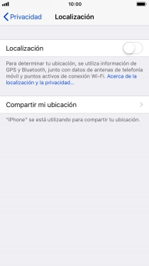 Pulsa el indicador junto a 