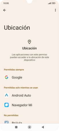 Pulsa la app deseada.