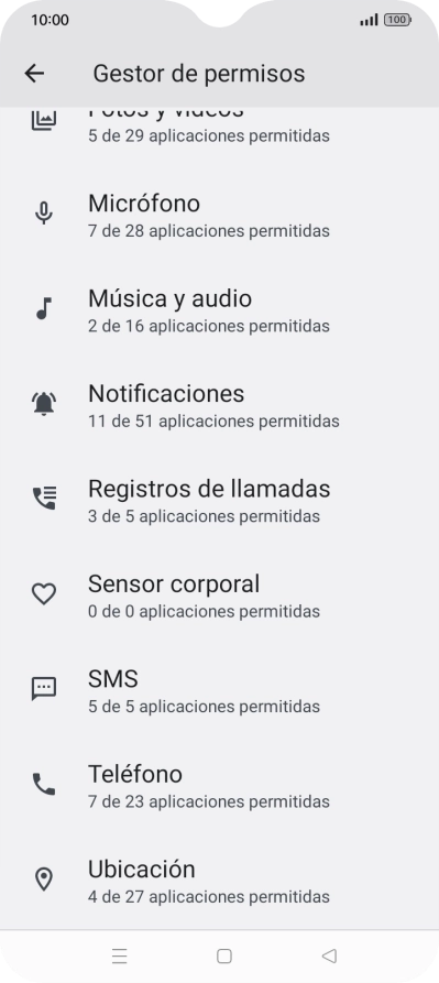 Pulsa Ubicación.