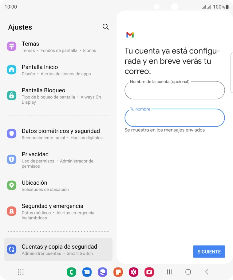 Pulsa SIGUIENTE.