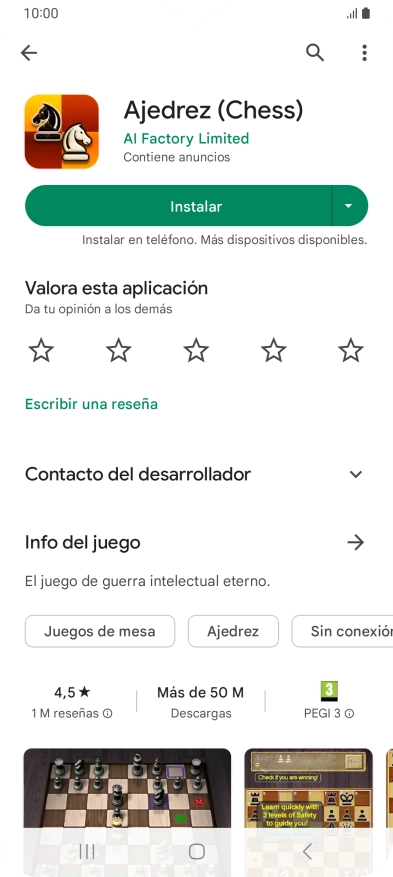 Pulsa la tecla de inicio para terminar y regresar a la pantalla de inicio.