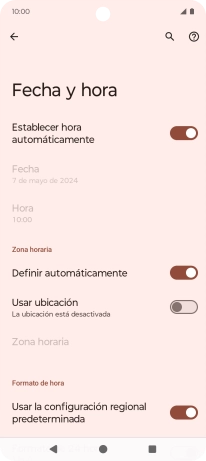 Pulsa la tecla de inicio para terminar y regresar a la pantalla de inicio.