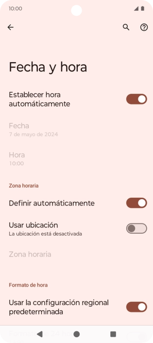 Pulsa la tecla de inicio para terminar y regresar a la pantalla de inicio.