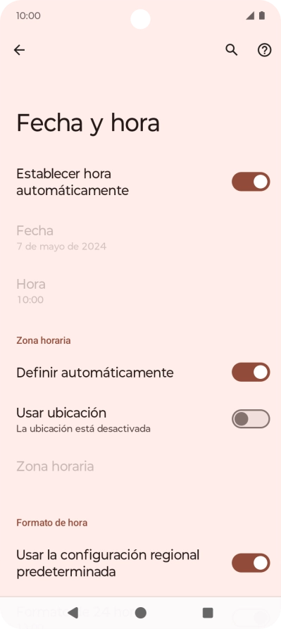 Pulsa la tecla de inicio para terminar y regresar a la pantalla de inicio.